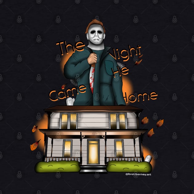 Michael Myers The Night He Came Home by BretBarneyArt